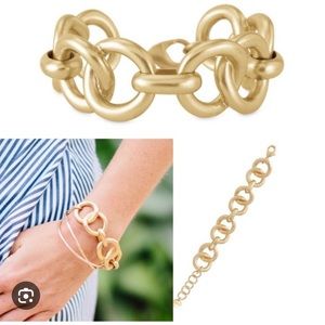 Stella & Dot Gold Jackie Bracelet